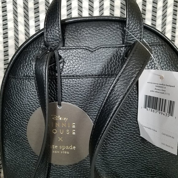 kate Spade karina medium minnie mouse backpack - Picture 8 of 8